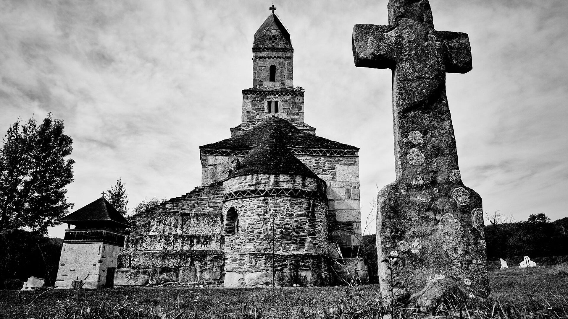 Stone Church of Densus Land of Hateg Romania