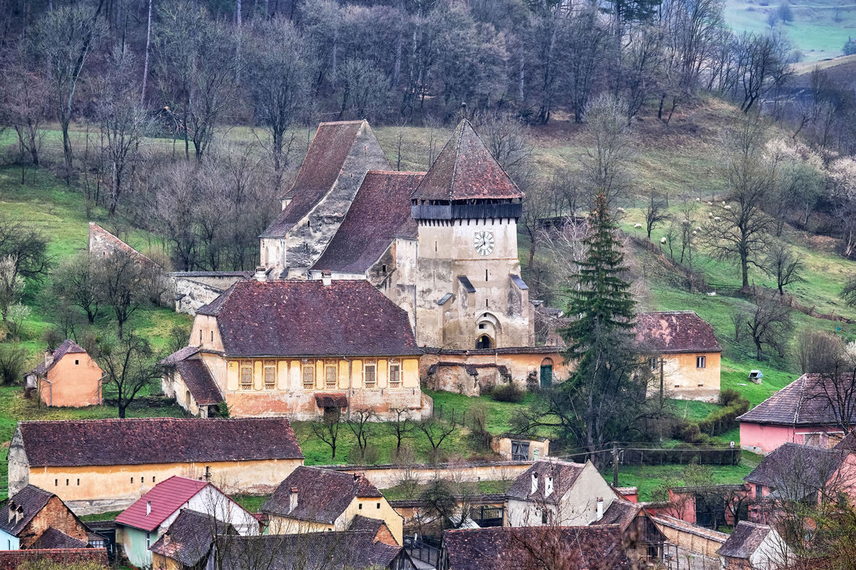 Copsa Mare Fortified Church Transylvania