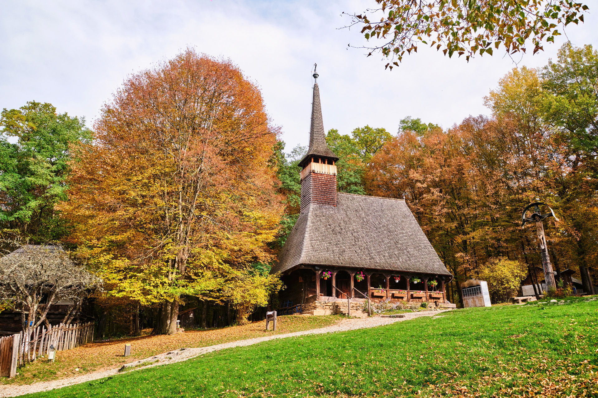 ASTRA Village Museum of Sibiu in Transylvania Romania