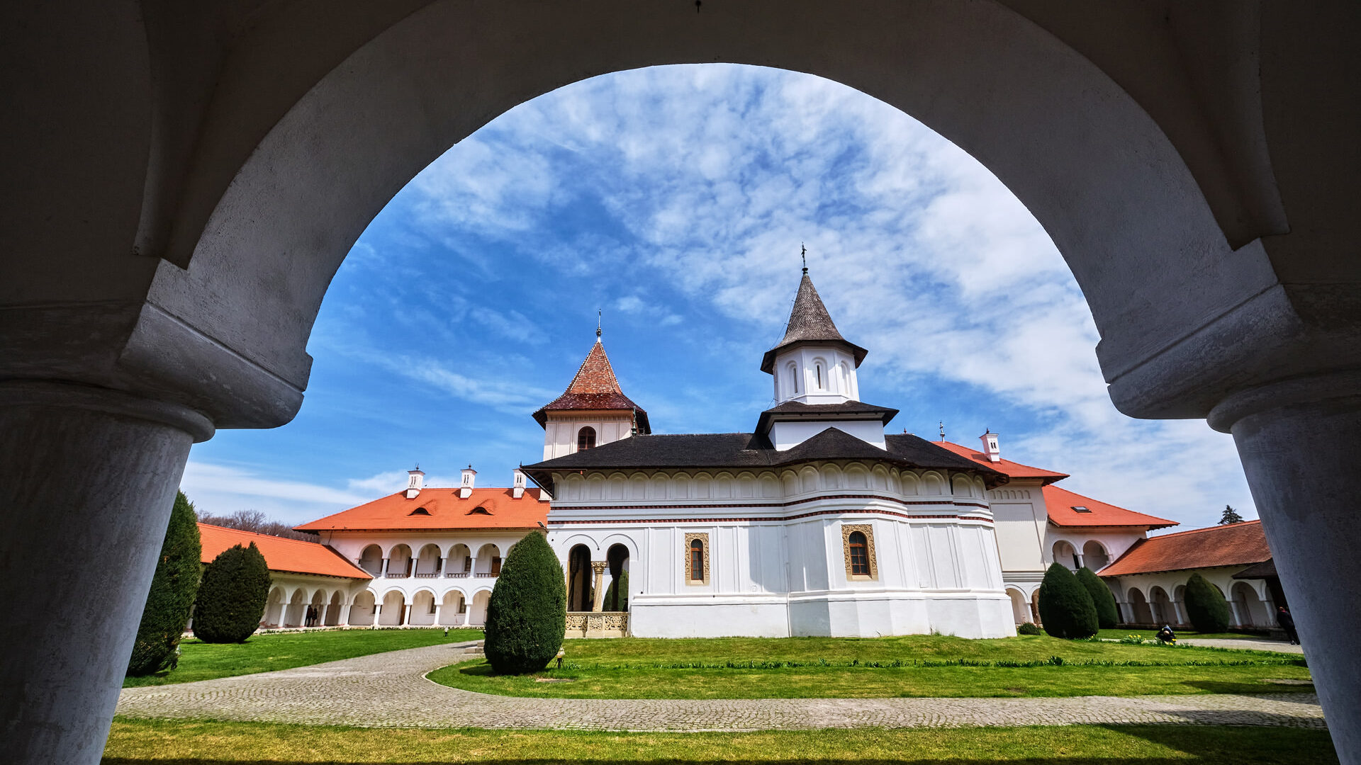 Brancoveanu Monastery of Sambata de Sus Romania