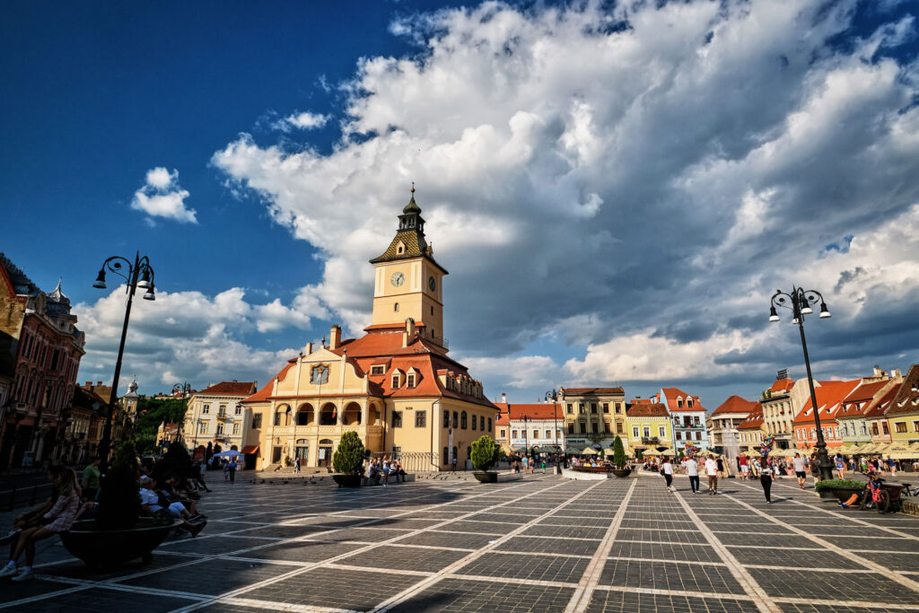 City of Brasov - Fortress of the Seven Bastion - Brasov City in Transylvania