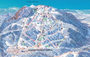 Poiana Brasov Ski Resort Map
