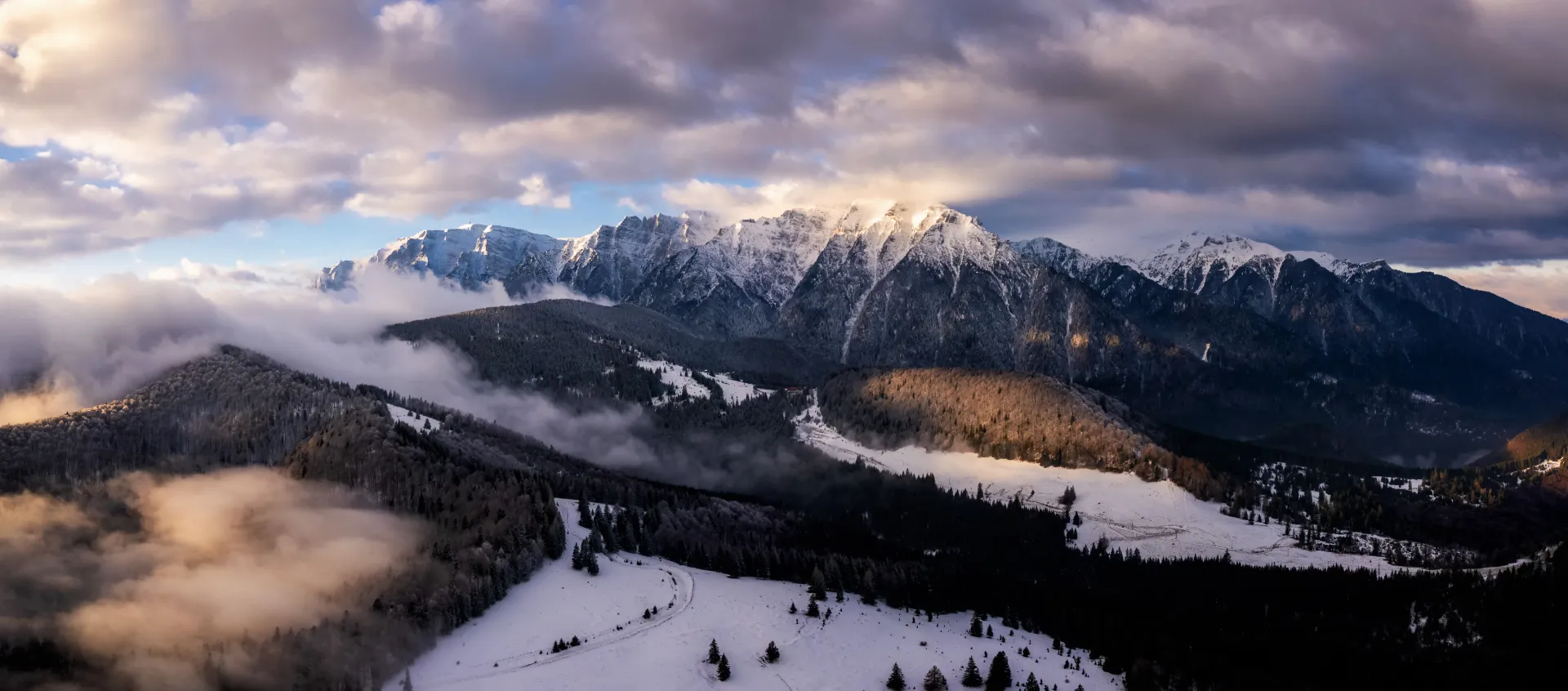Bucegi Mountains - Wild Mountains of Romania 09 - Bucegi Mountains Panorama