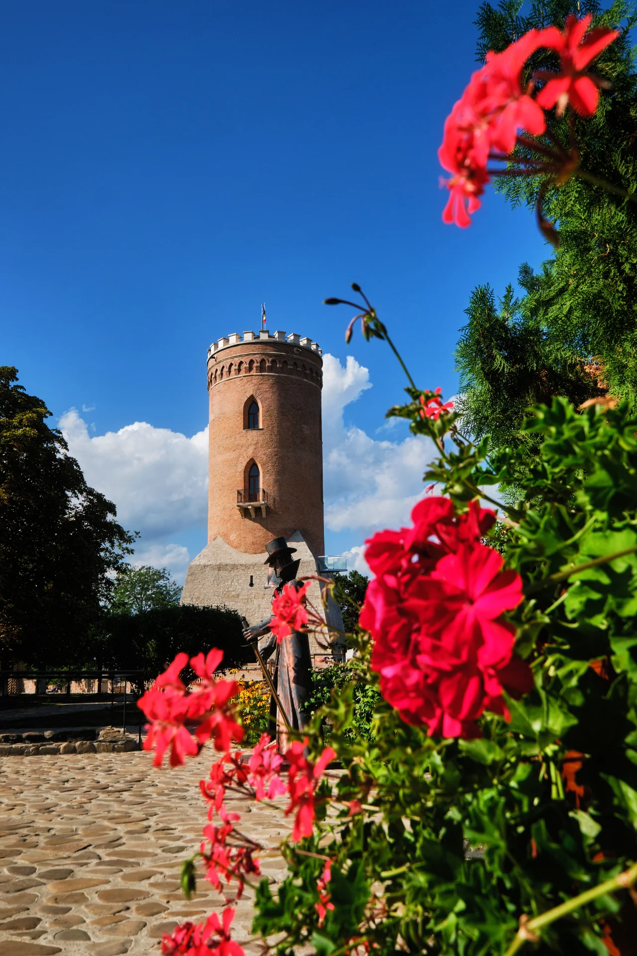 City of Targoviste in Romania - Sights of Targoviste - Princely Court Chindia Tower