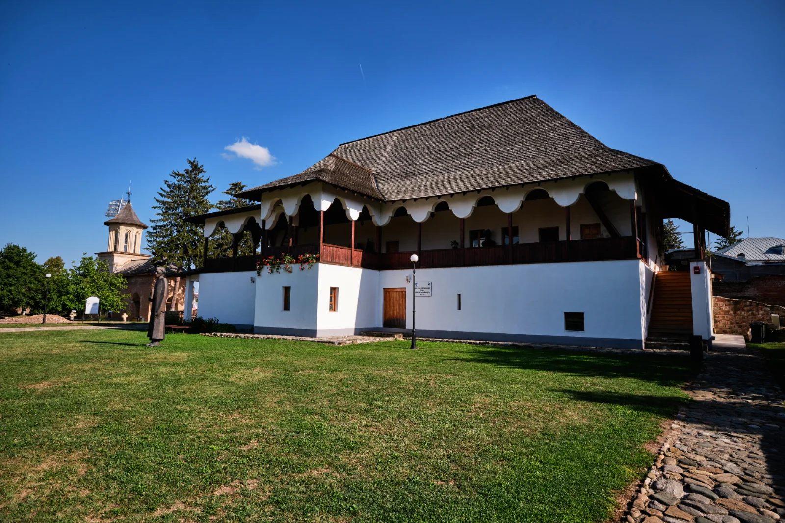 City of Targoviste in Romania - Sights of Targoviste - Princely Court Printing and old books Museum