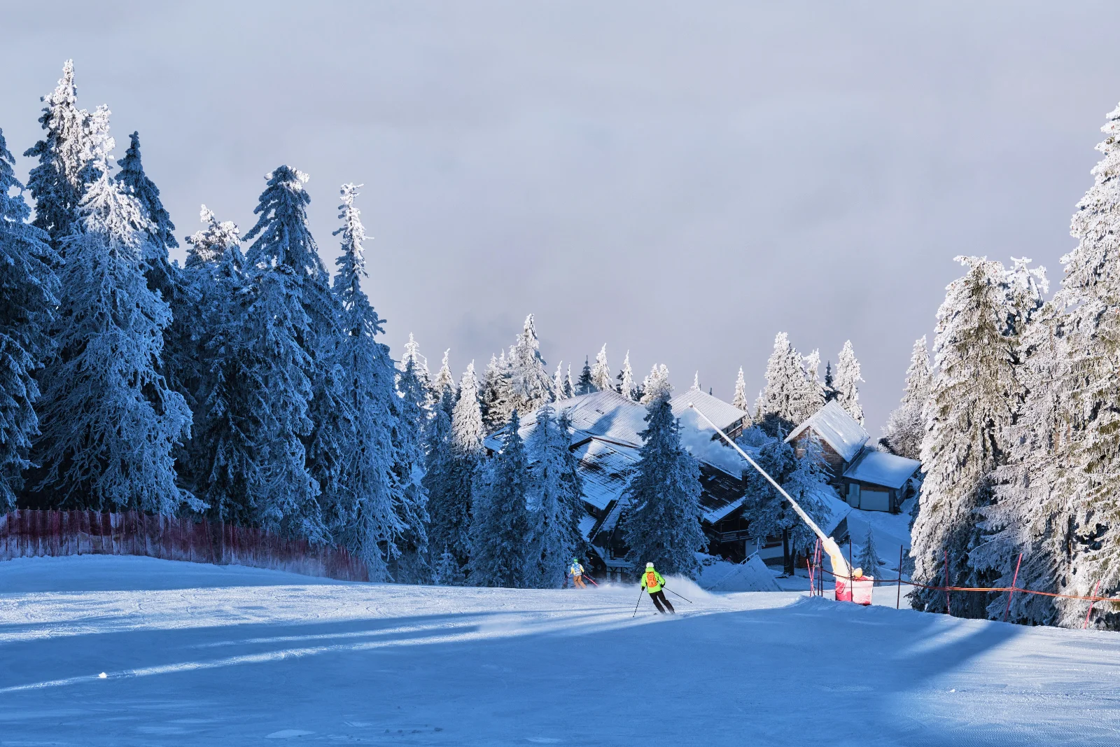 Poiana Brasov Ski Slopes and Resort in Romania