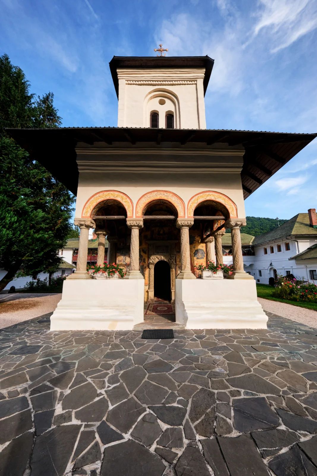 Sinaia Monastery in Prahova Valley of Romania 2