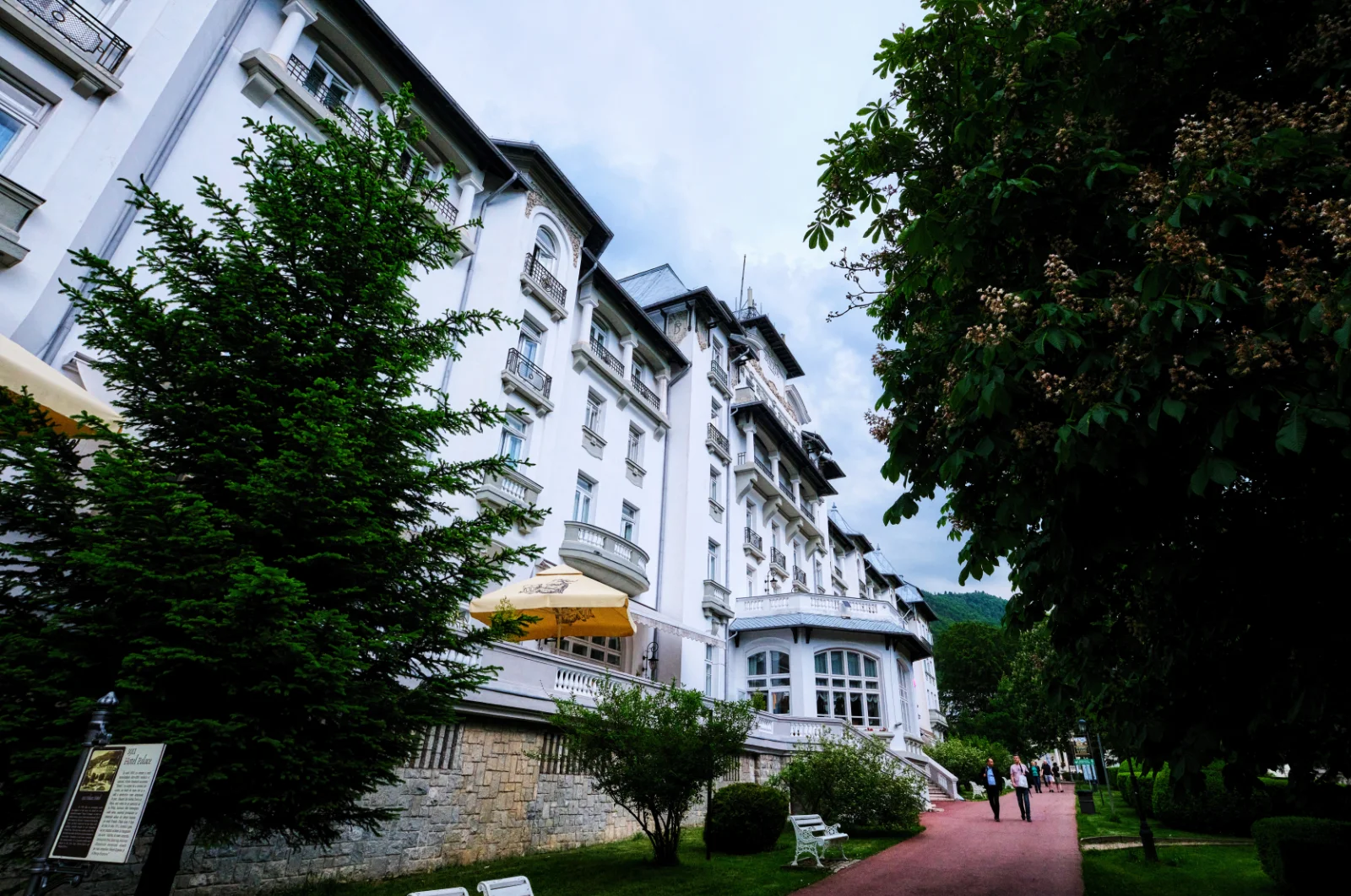 Town of Sinaia on Prahova Valley in Romania 04