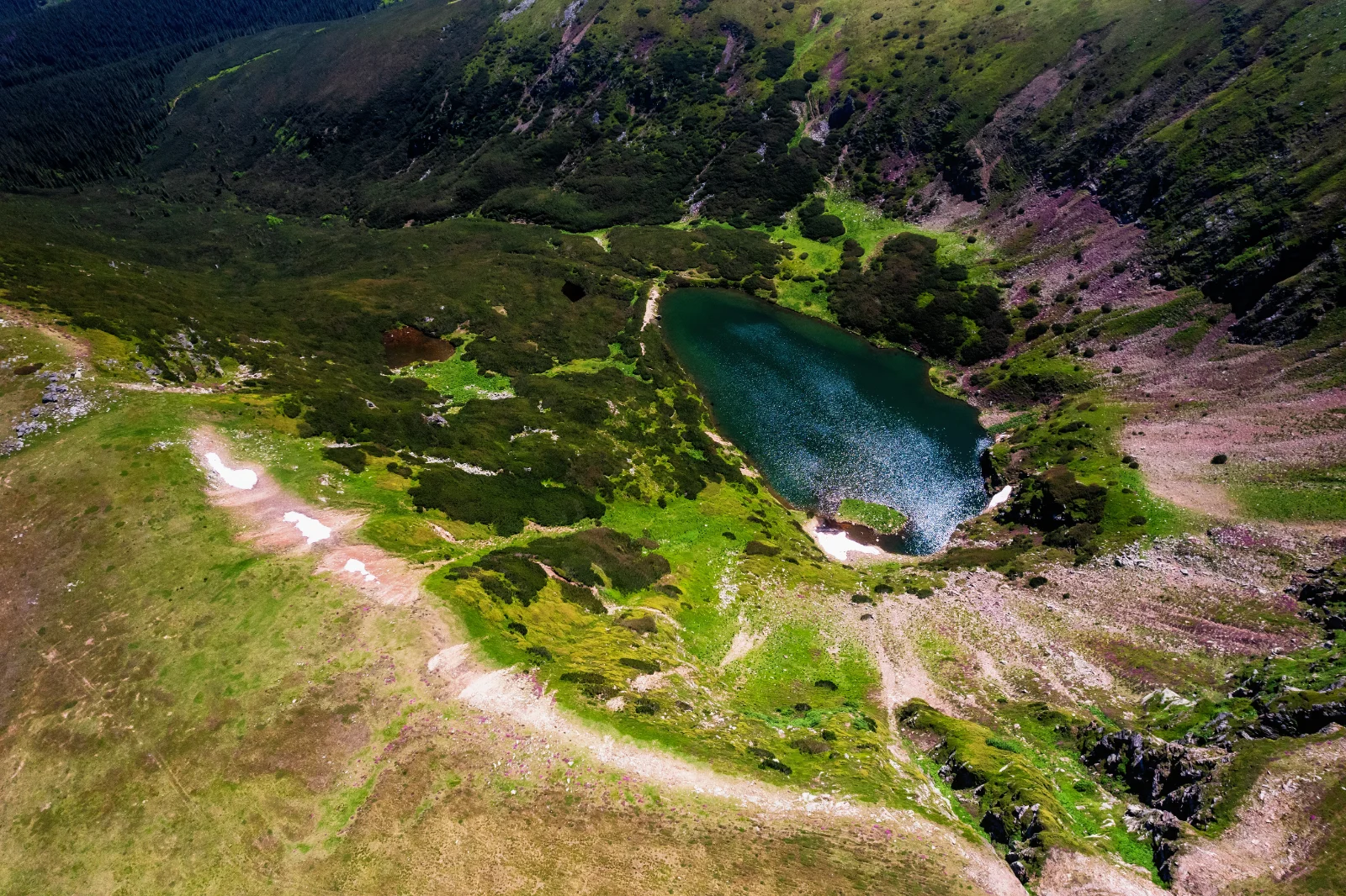 Transalpina Mountain Road in Romania - Cindrel Natural Park 2