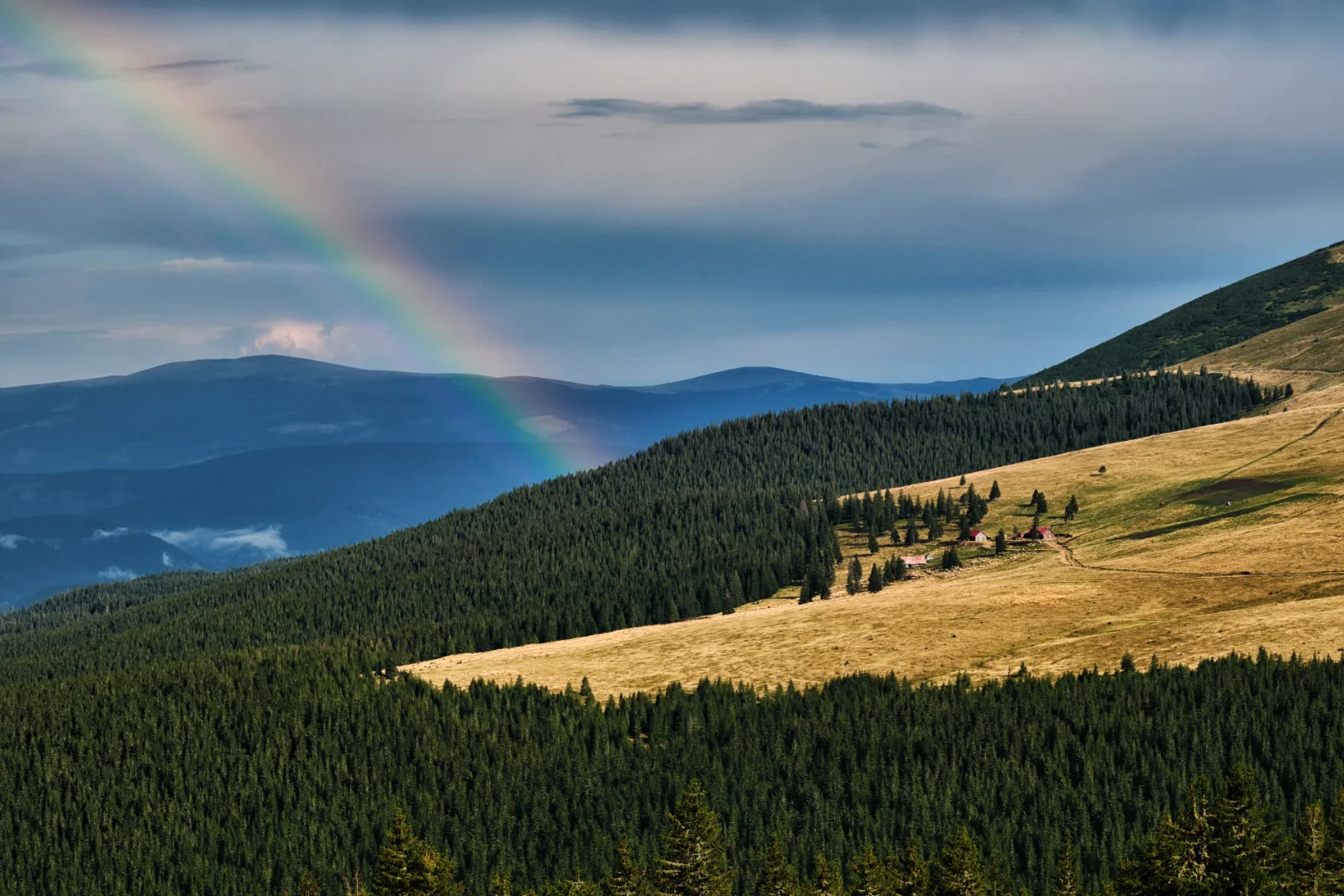 Transalpina Mountain Road in Romania - Sureanu Mountains